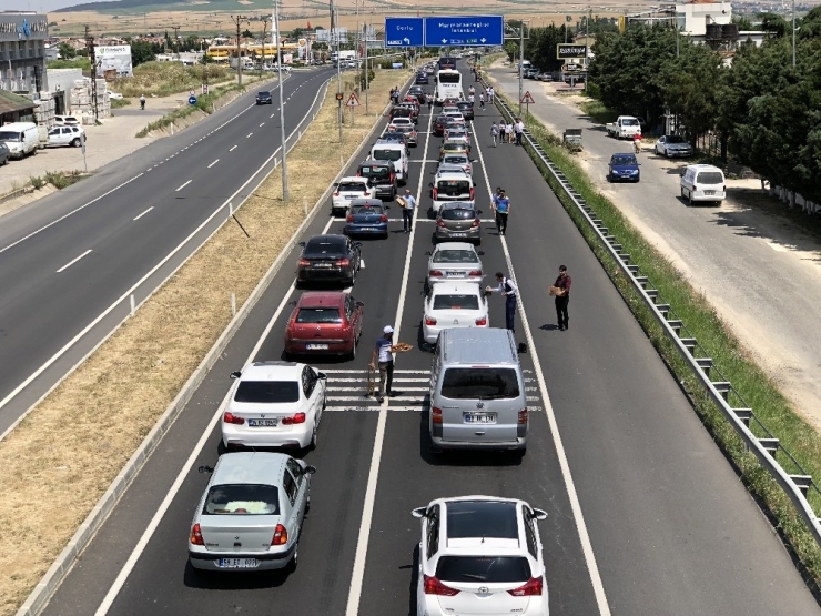 İstanbul’a Dönüş Yolunda Yoğunluk