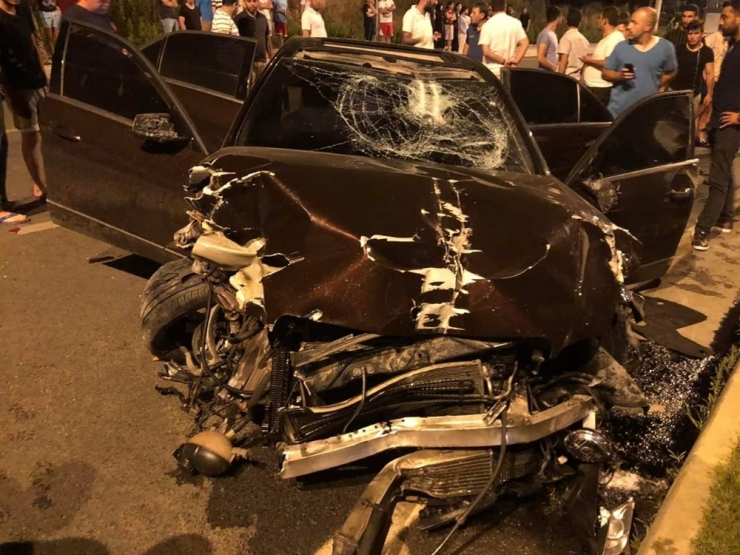 Alanya’da Kazada Ölümden Dönen Sürücü, Otomobili Bırakıp Kaçtı