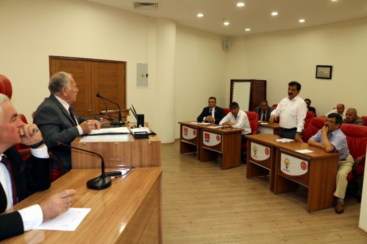 Erzincan İl Genel Meclisinin Haziran Ayı Toplantıları Başladı