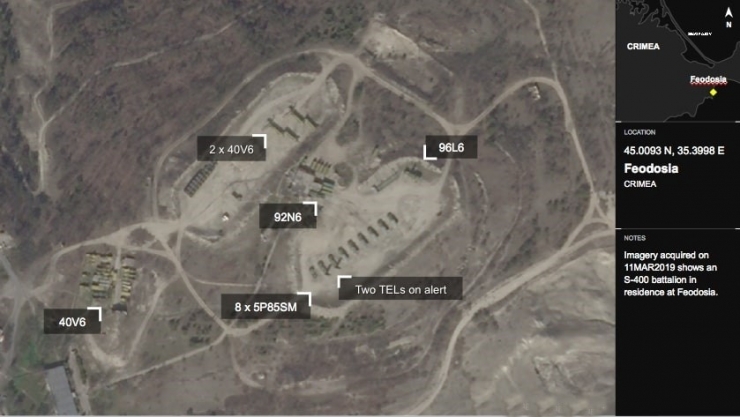 Rusya’nın Kırım’a Yerleştirdiği S-400 Bataryalarının Görüntüleri Ortaya Çıktı