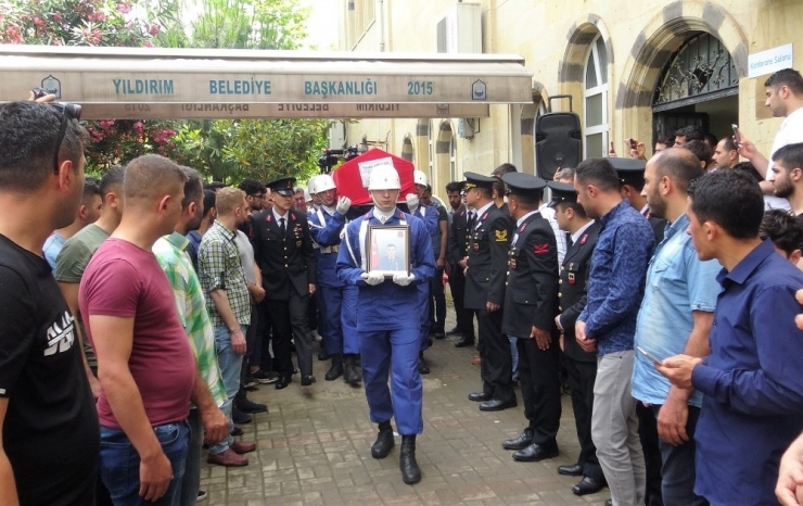 Kaza Geçiren Jandarmanın Cenazesinde Gözyaşları Sel Oldu