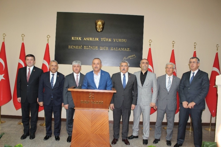 Bakan Çavuşoğlu: "Abd’nin Dayatmalarına Kabul Etmiyoruz"