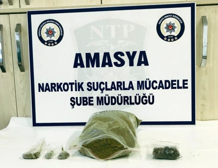 Amasya’da Uyuşturucu Operasyonu: 3 Gözaltı