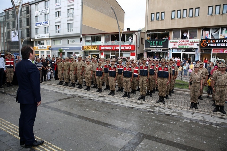 Jandarma Teşkilatı’nın Kuruluş Yıldönümü Dolayısıyla Yürüyüş Ve Mehteran Gösterisi Düzenlendi
