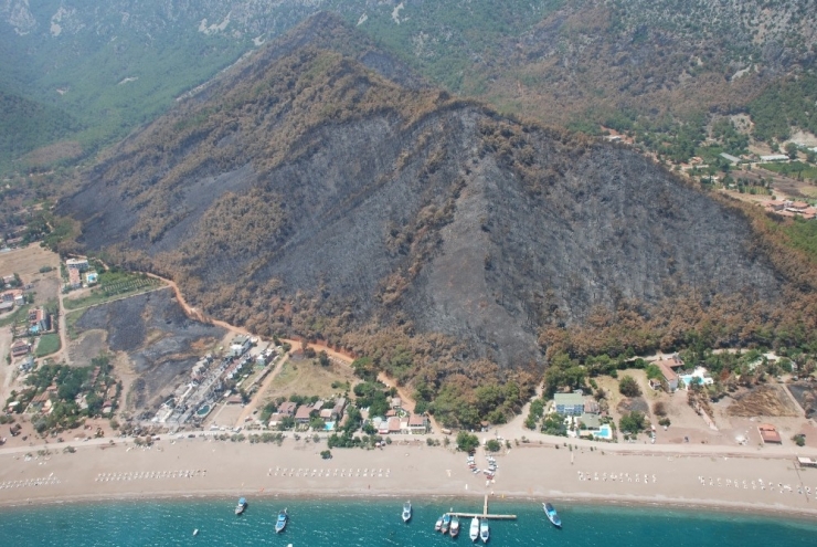 Antalya Tarihinin En Büyük Orman Yangınında Küle Dönen Alan, 11 Yıl Aradan Sonra Havadan Görüntülendi