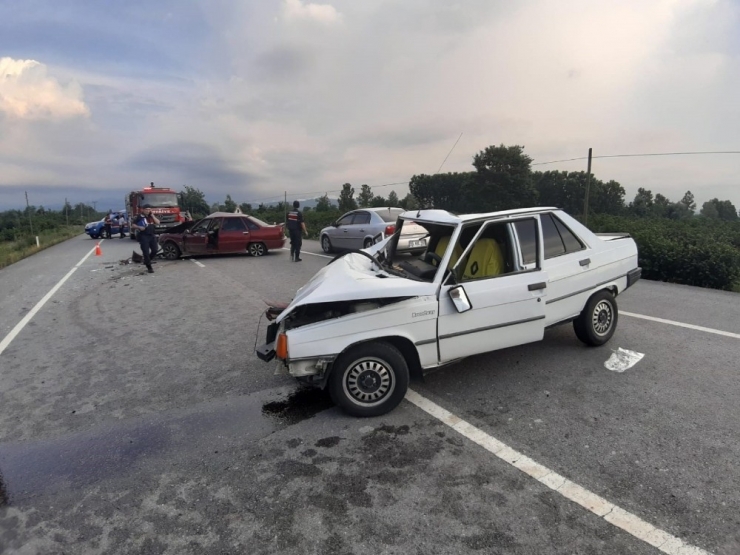 Samsun’da Trafik Kazası: 3 Yaralı