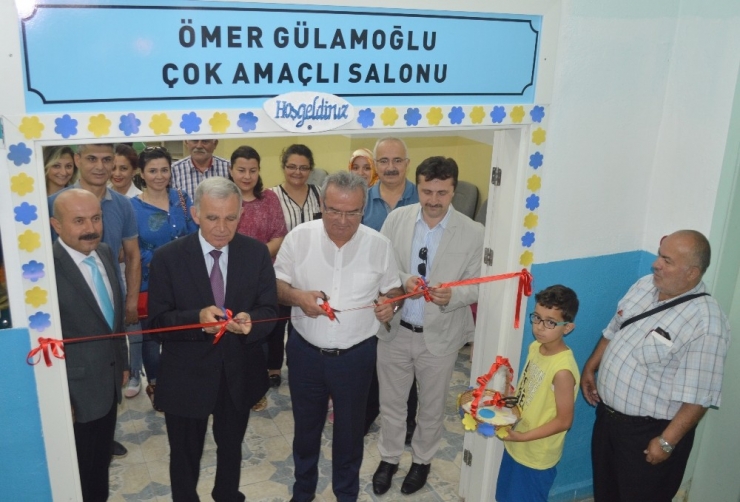 Abdülhak Hamit İlkokulu Çok Amaçlı Salonu Açıldı