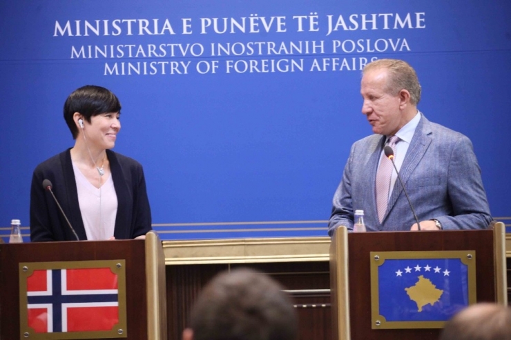 Norveç Dışişleri Bakanı Soried’in Kosova Temasları