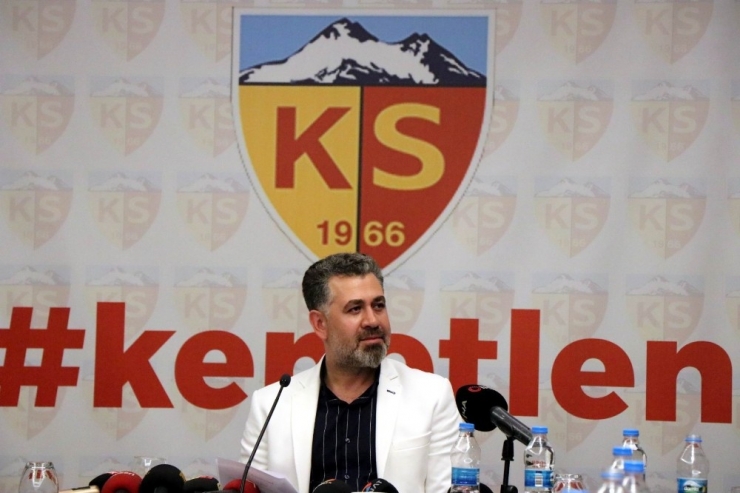 Sedat Kılınç: "Kayserispor’u Aş Boyutunda Yönetmeye Talibiz"