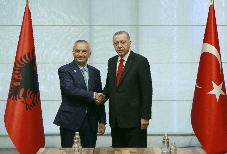 Erdoğan, Arnavut Mevkidaşıyla Görüştü