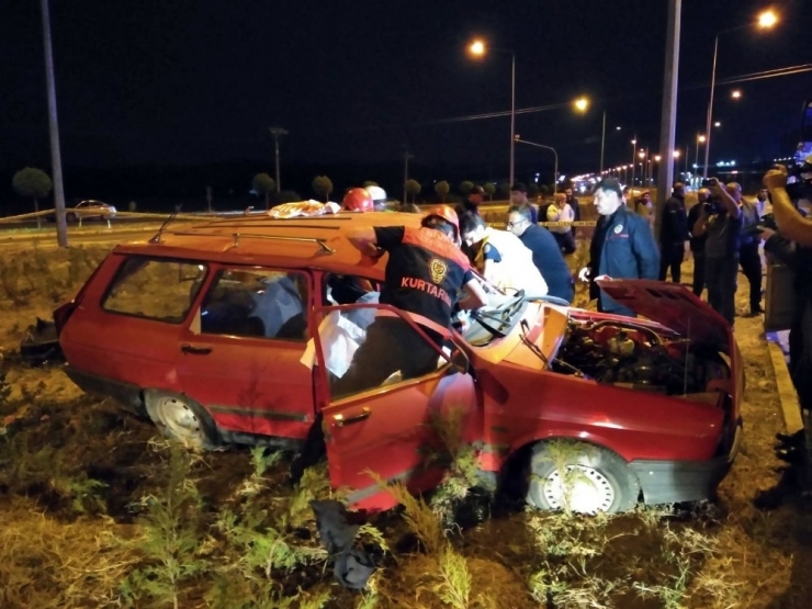 Sivas’ta Trafik Kazası: 1 Ölü, 3 Ağır Yaralı