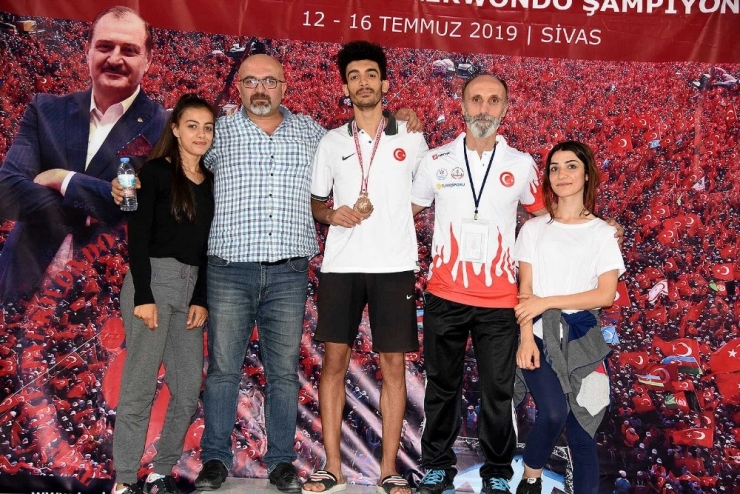 Şanlıurfalı Sporcu Türkiye 3’üncüsü Oldu