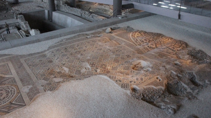 Dev Mozaiğin Yer Aldığı Müze Otelde Sona Yaklaşıldı