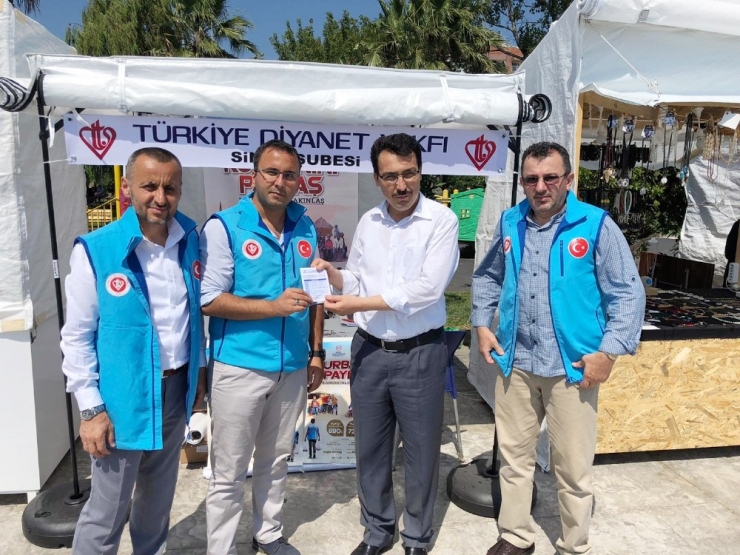 Sinop’ta Diyanet Vakfı Kurban Bağış Standı Açtı
