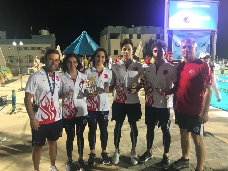 Paletli Yüzme Gençler Dünya Şampiyonası’nda Millilerden Gümüş Ve Bronz Madalya