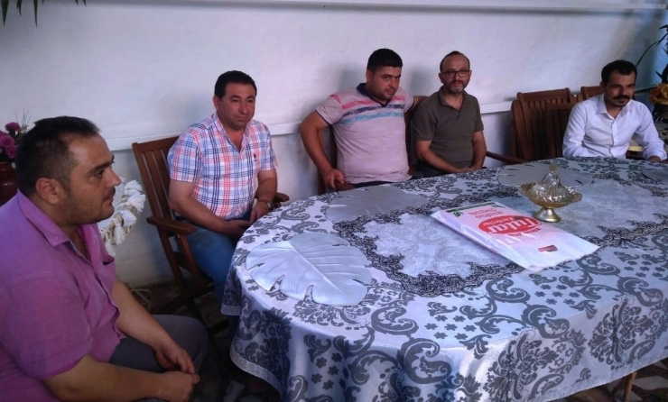 Mhp Köşk Teşkilatından Dr. Ahmet Koç’un Ailesine Ziyaret