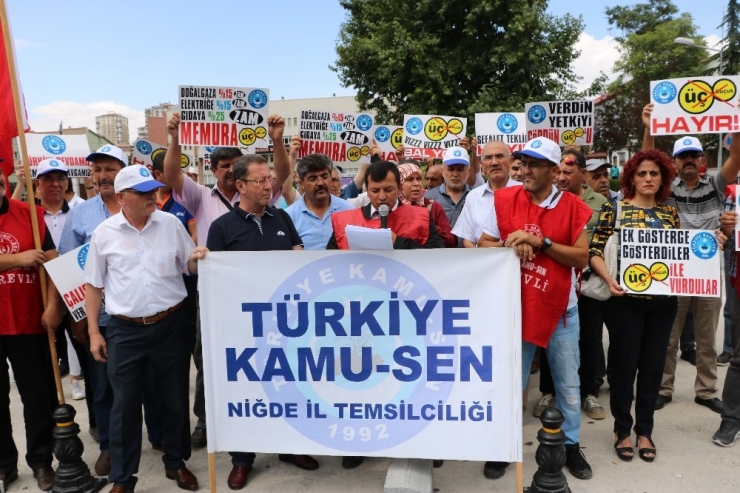 Türkiye Kamu-sen: ’Bu Teklifi Kabul Etmiyoruz’