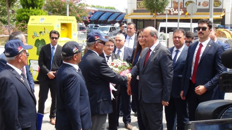 Kktc Başbakanı Ersin Tatar Mersin’de