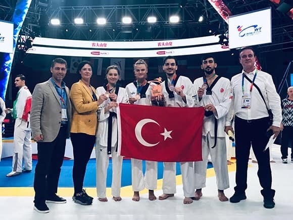 Türkiye Taekwando Milli Takımı Dünya Üçüncüsü