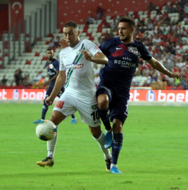 Süper Lig: Antalyaspor: 0 - Yukatel Denizlispor: 2 (Maç Sonucu)
