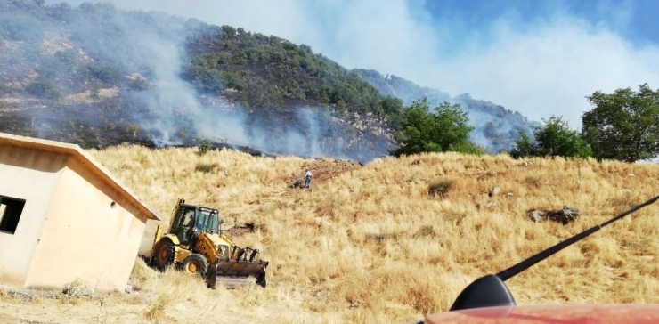 Bingöl’de Orman Yangını Söndürüldü