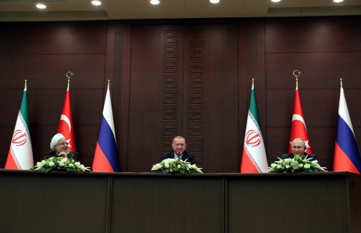 Erdoğan-putin-ruhani Ortak Basın Toplantısı