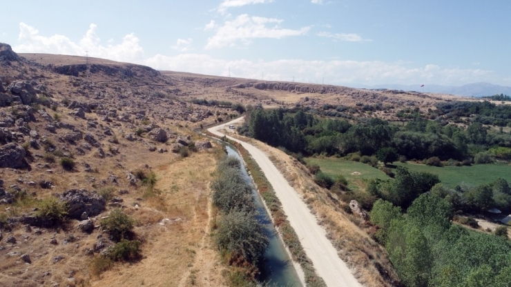 3 Bin Yıllık Şamran Kanalı Turizme Kazandırılıyor