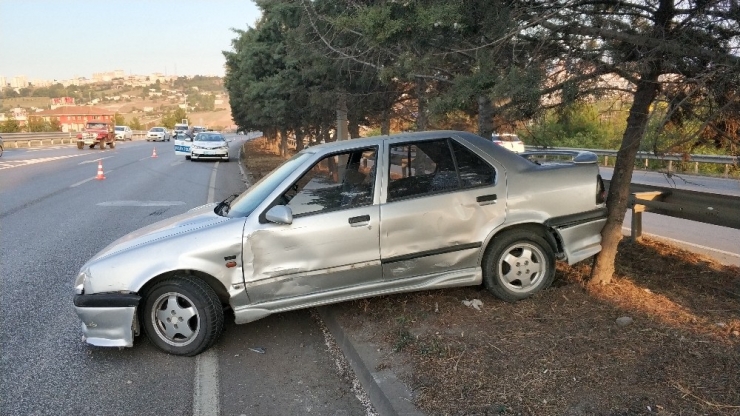 Samsun’da Tır Otomobile Çarptı: 1 Yaralı