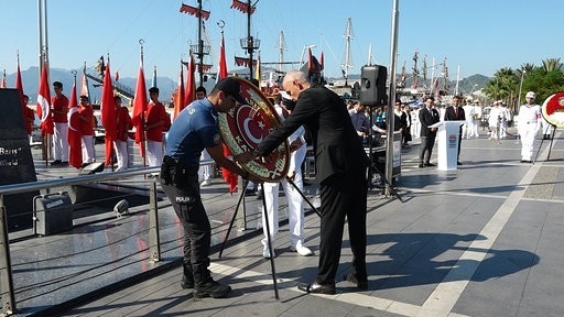 Marmaris’te ‘Gaziler Günü’ Törenle Kutlandı