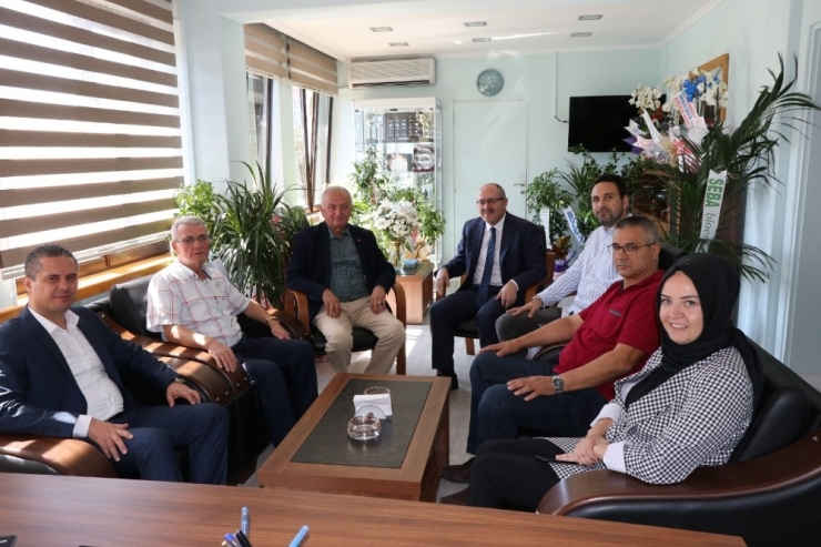 Ak Parti Çanakkale Teşkilatından Orman Bölge Müdürü Demirci’ye Ziyaret