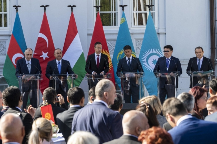 Bakan Çavuşoğlu, Türk Konseyi Ofisi Açılış Törenine Katıldı