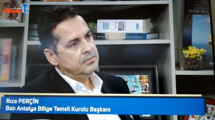 Türsab Batı Antalya Bölge Başkanı Perçin: "Kaçak Turlarla Mücadele Devam Ediyor"