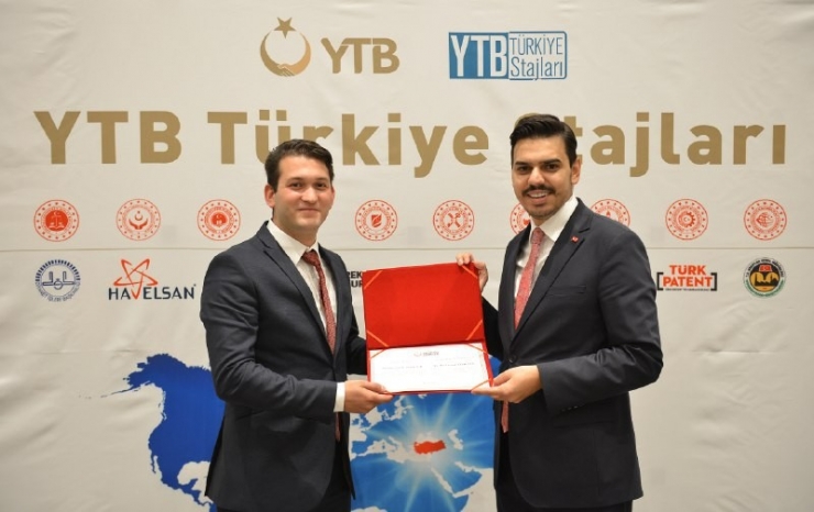 8’inci Dönem Türkiye Stajları Sertifika Töreni