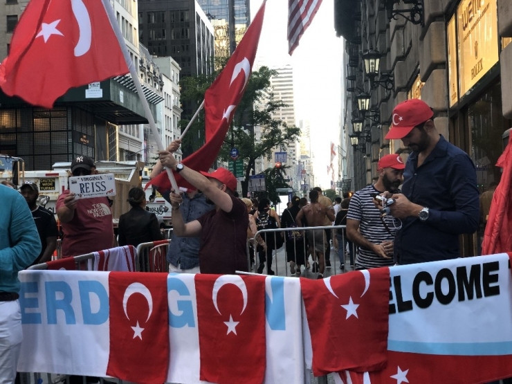 Abd’de Türkler Erdoğan’ı Bekliyor