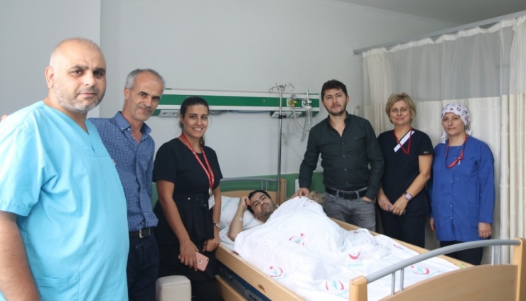 Cezayirli Hasta Samsun’da Sağlığına Kavuştu