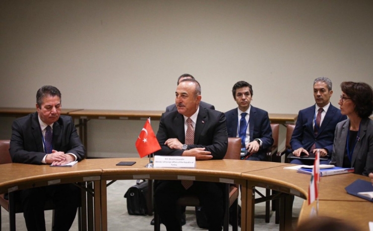 Bakan Çavuşoğlu, Ürdün Dışişleri Bakanı Safadi İle Görüştü