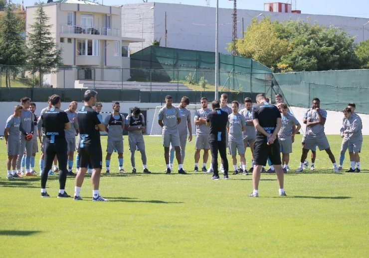 Trabzonspor Beşiktaş Maçı Hazırlıklarına Başladı