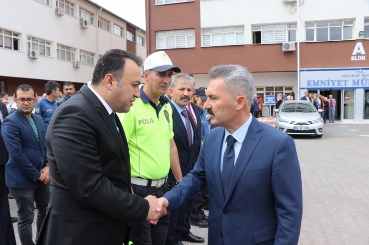 Van İl Emniyet Müdürlüğüne Atanan Ali Karabağ, Aksaray’a Veda Etti