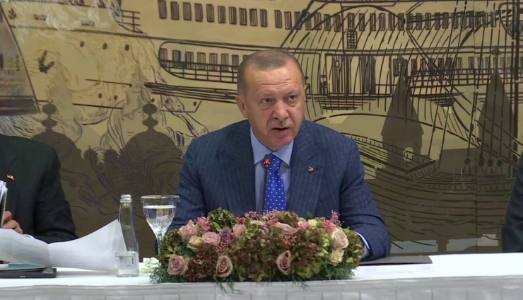 Cumhurbaşkanı Recep Tayyip Erdoğan, ”Ülkemizi Ekonomik Yaptırımlar Konusunda Tehdit Edenler, Türkiye’yi Yolundan Döndüremezler" Dedi.