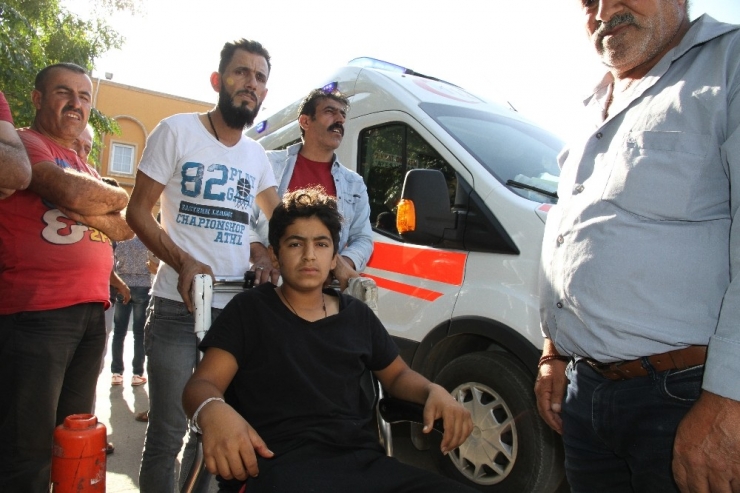Havan Topu Saldırısında Bacağından Yaralanan Çocuk İha’ya Konuştu