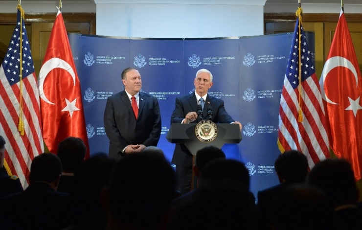 Abd Başkan Yardımcısı Pence: "Abd İle Türkiye, Suriye’de Bir Ateşkes Konusunda Anlaşmaya Vardı"