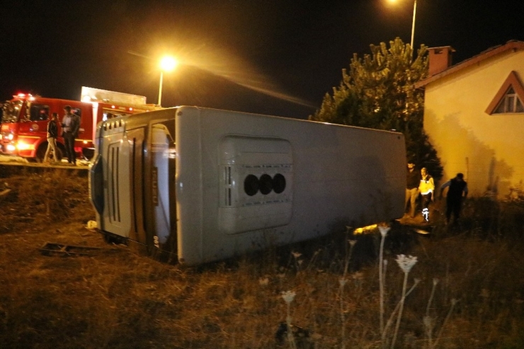 Sivas’ta 1 Kişinin Öldüğü 1 Kişinin Yaralandığı Korkunç Kaza Kamerada