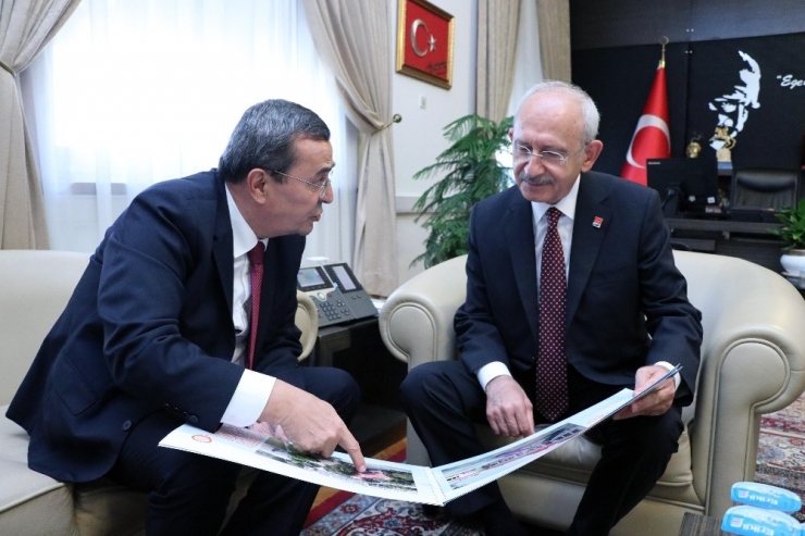 Başkan Batur’dan Kılıçdaroğlu’na Sürpriz Ziyaret