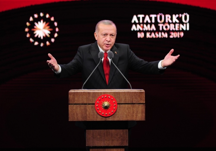 Cumhurbaşkanı Erdoğan: "Ülkemizde Yıllardır En Büyük Ticaret Atatürk Ve Cumhuriyet Ticaretidir" (1)