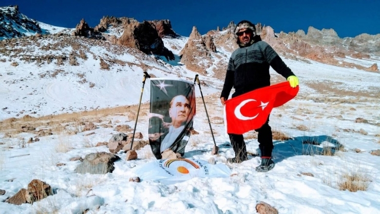 Erciyes Dağı’na Anlamlı Tırmanış