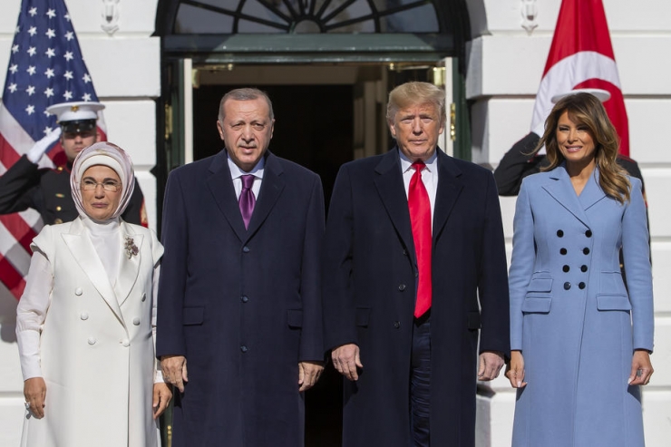 Erdoğan-trump Görüşmesi Başladı