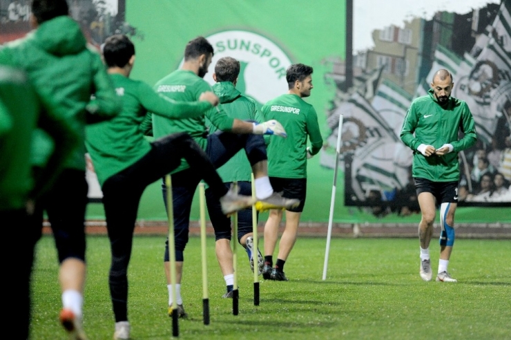 Giresunspor’da Adanaspor Hazırlıkları Başladı