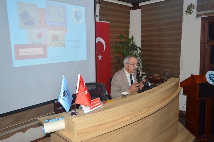Eskişehir Türk Ocağı’nda “Türk Ebrusu” Konferansı