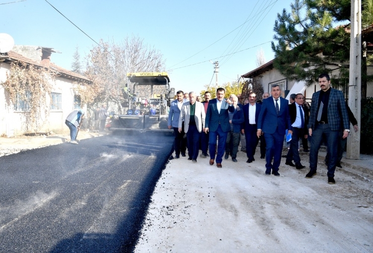 Başkan Gürkan, Doğanşehir’de İncelemelerde Bulundu