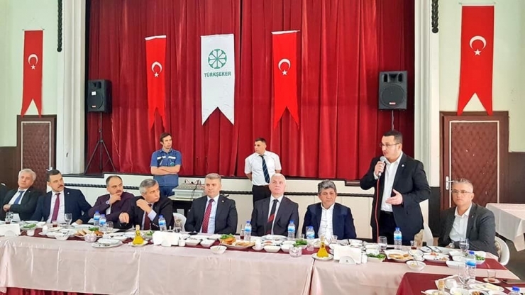 Türk Şeker Genel Müdürü Mücahit Alkan’dan Başkan Kanar’a Ziyaret